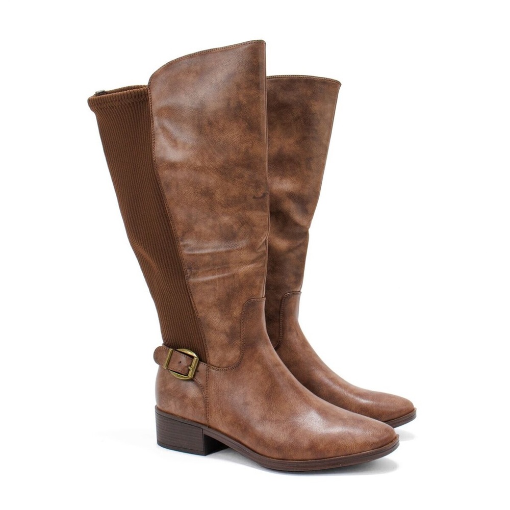 Baretraps Women’s Mckayla Wide Calf Knee-High Boots